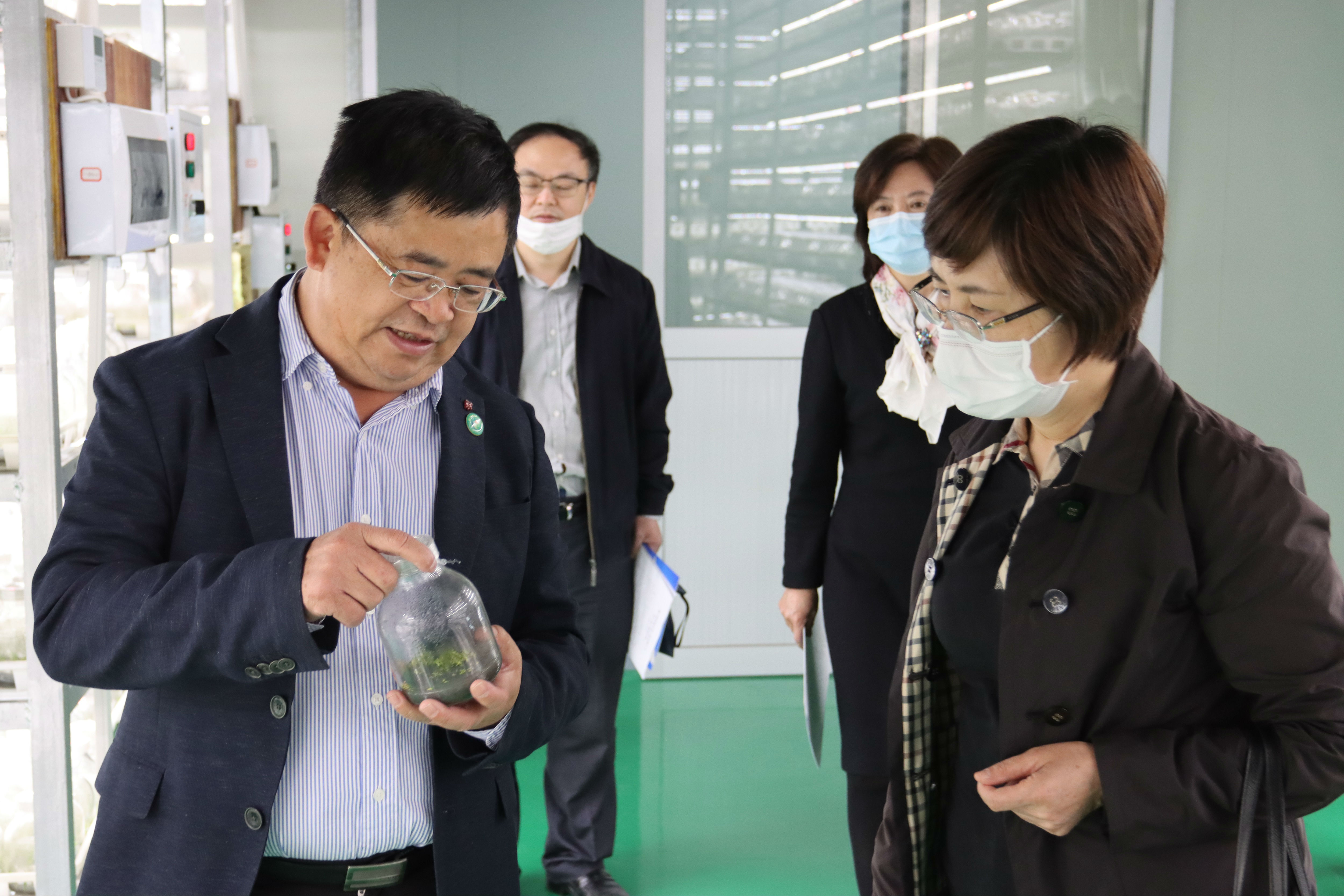 厦门市委统战部常务副部长何秀珍等一行莅临塔斯曼